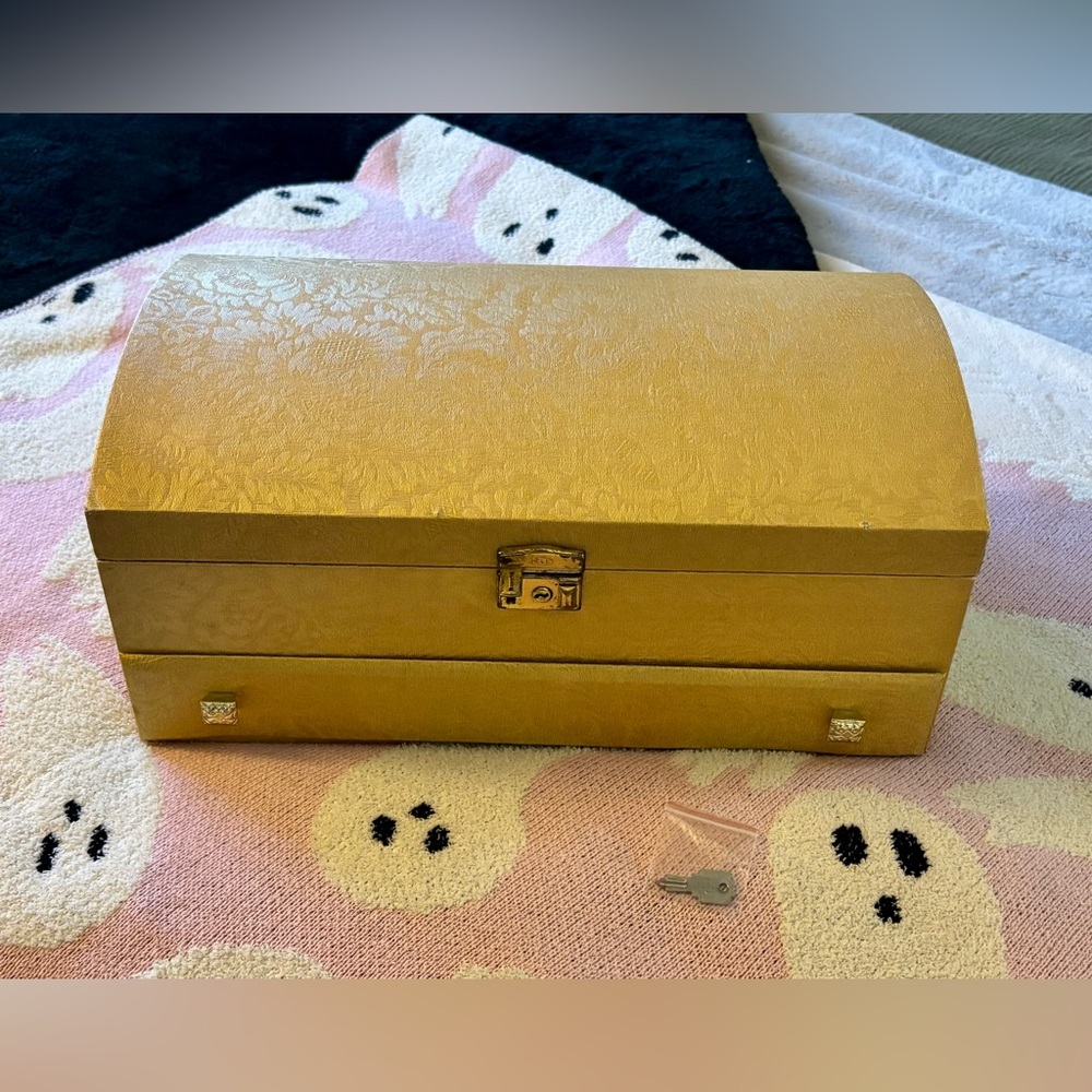 Antique MELE 2 Story Jewelry Chest (1950s-60s)